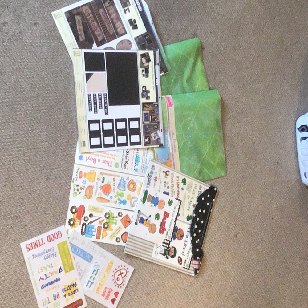 Boy mom scrapbook jackpot all NIP